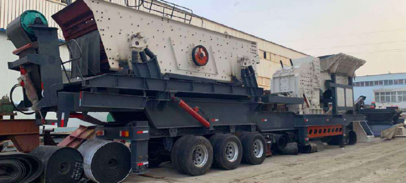 Мобильная роторная дробильная установка