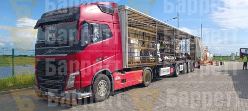 Отправка запасных частей к дробильному комплексу в адрес Желтугинской горнорудной компании.